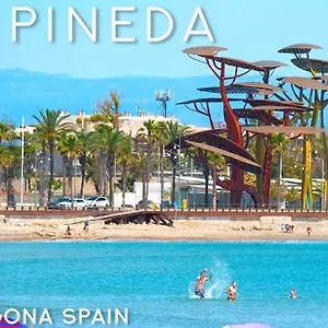 Playa , La Pineda España